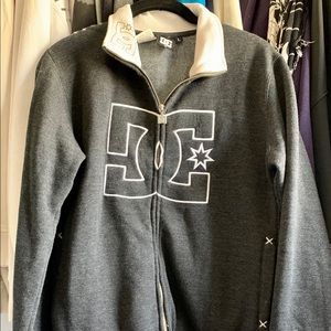 DC Zip up sweater/jacket size Large